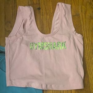 gymshark cropped tank top